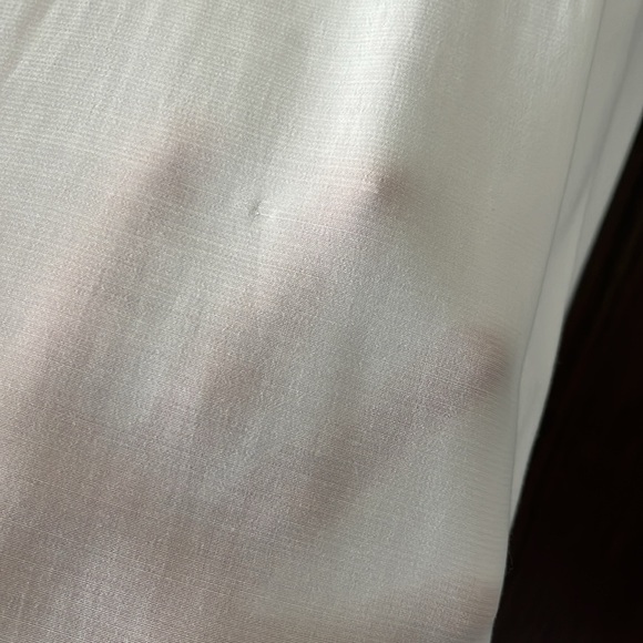 Yibugin white short sleeved blouse. Size Large. NWT - Picture 5 of 9